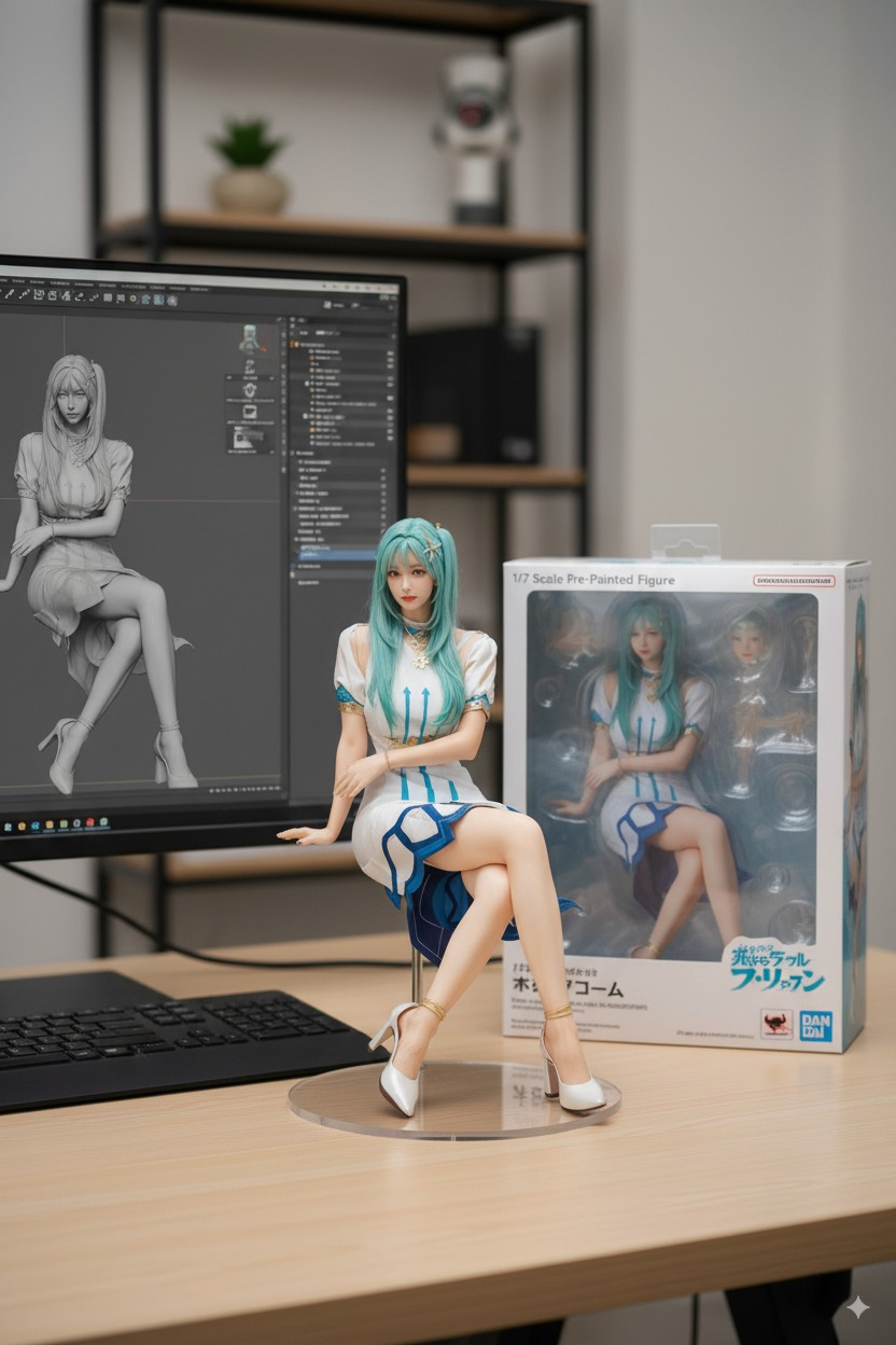 Nano Banana Free 3D figurine creation