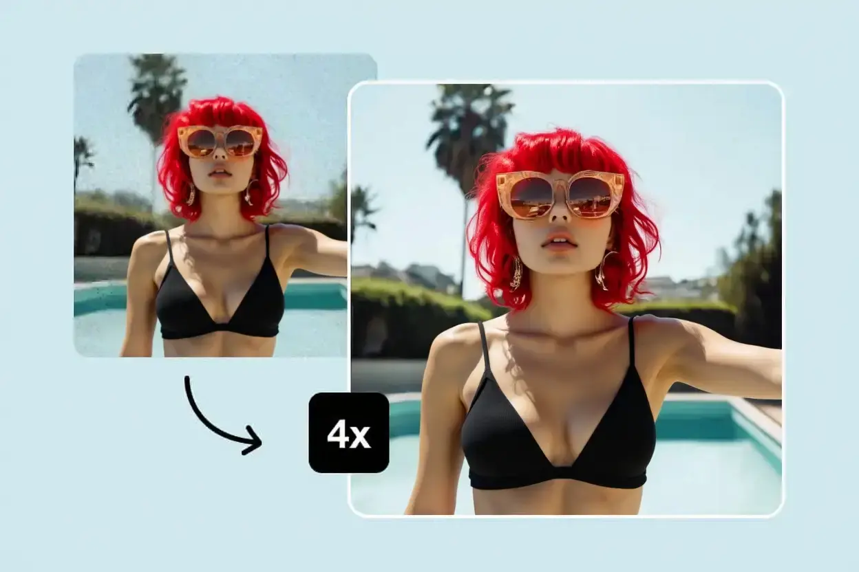 Nano Banana Free Photo Upscaler 4K demonstration
